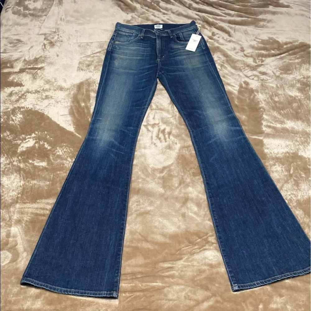 Citizens of Humanity Fleetwood High Rise Flare Harvest Moon Size 27
